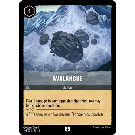 Avalanche (195/204) - Ursulas Return Cold Foil