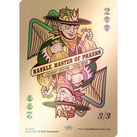 Rankle, Master of Pranks (Rainbow Foil) (SLD-1707) - Secret Lair Drop Series Foil