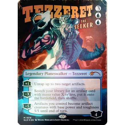 Tezzeret the Seeker (1619) (Rainbow Foil) (SLD-1619) - Secret Lair Drop Series Foil