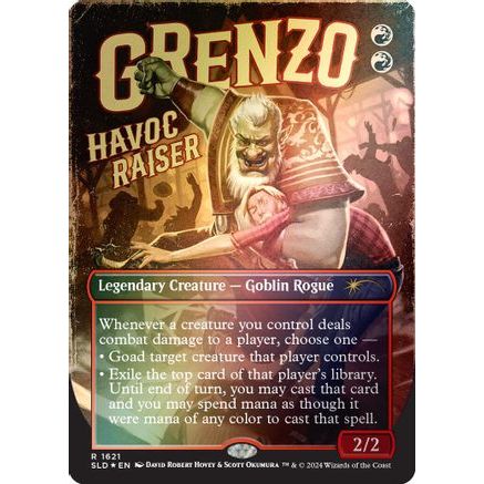 Grenzo, Havoc Raiser (Rainbow Foil) (SLD-1621) - Secret Lair Drop Series Foil