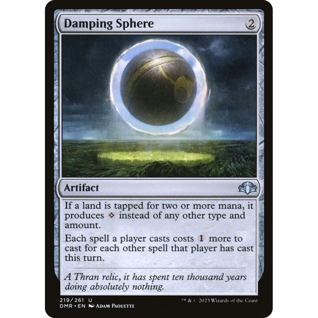 Damping Sphere (DMR-219) - Dominaria Remastered Foil