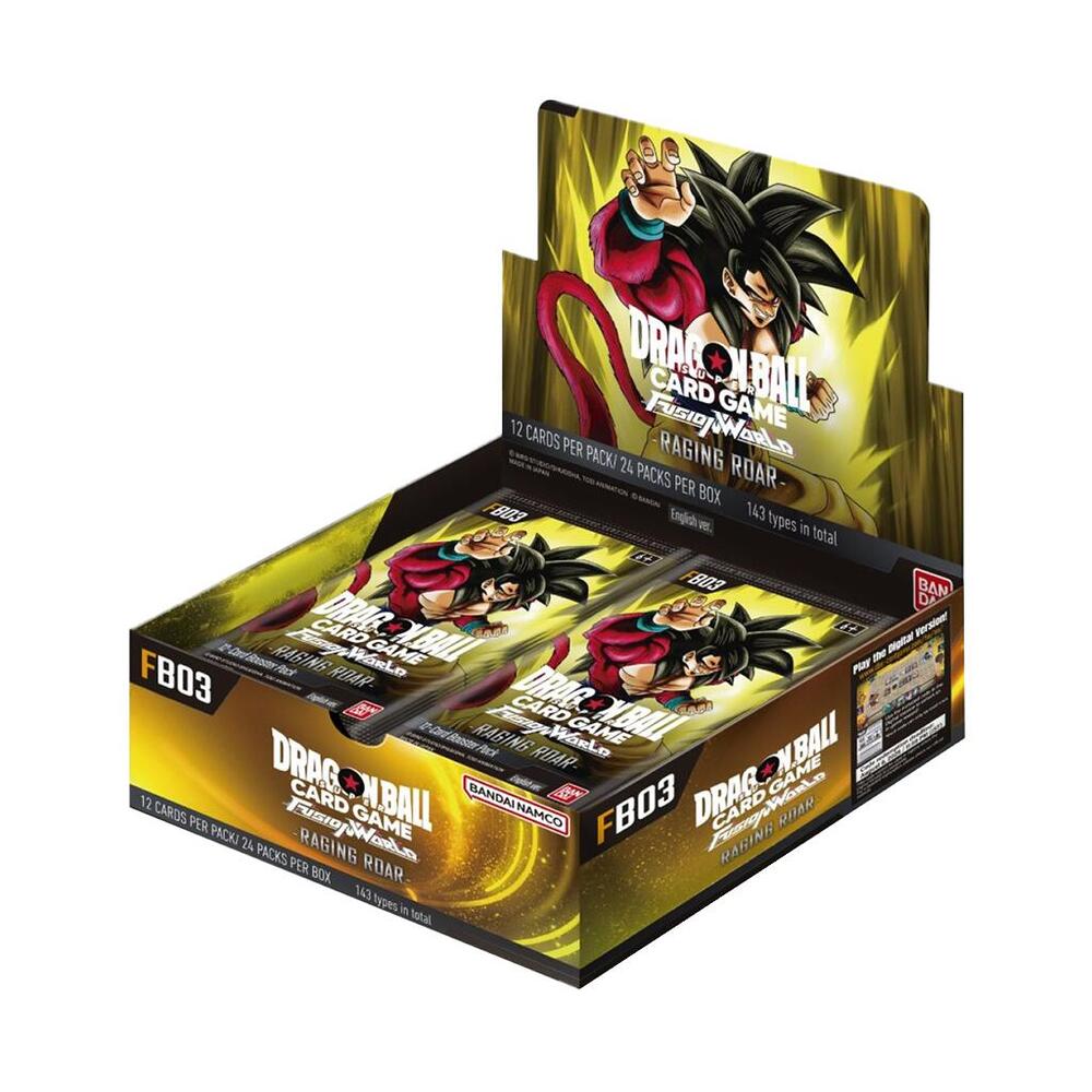 Dragon Ball Super TCG: Fusion World 03 Booster Box - Raging Roar (FB03)