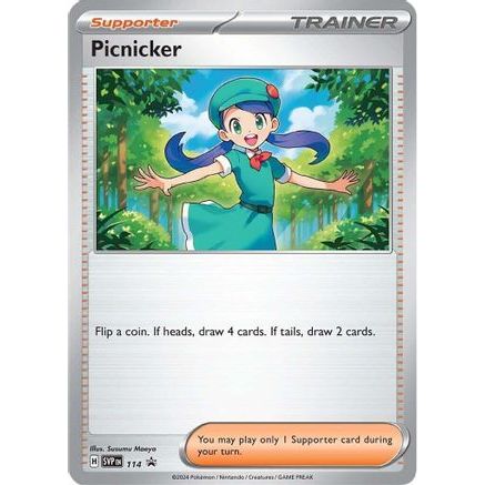 Picnicker - 114 114 - SV Scarlet & Violet Promo Cards