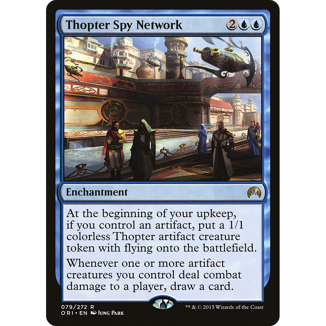 Thopter Spy Network (ORI-079) - Magic Origins Foil