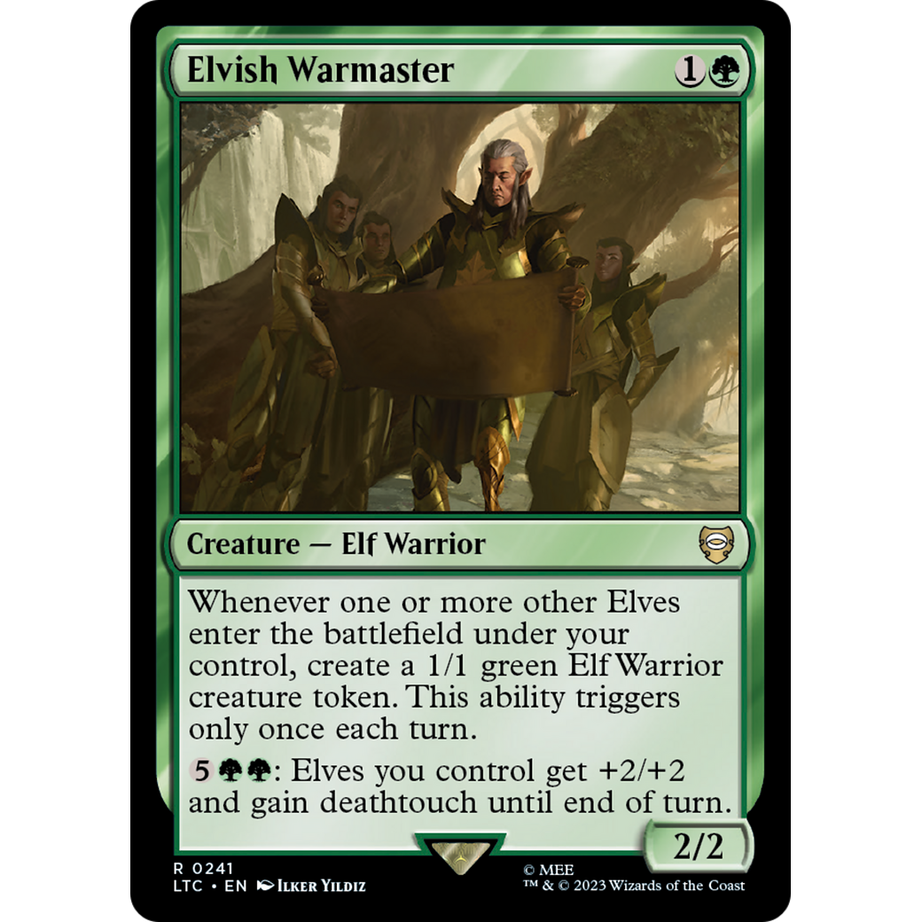 Elvish Warmaster (LTC-241) - Tales of Middle-earth Commander