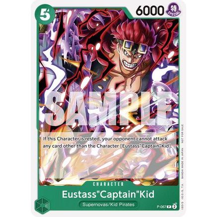Eustass"Captain"Kid (OP-07 Pre-Release Tournament) (P-067) - One Piece Promotion Cards