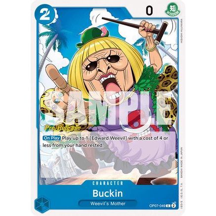 Buckin (OP07-049) - 500 Years in the Future Pre-Release Cards