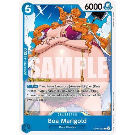 Boa Marigold (OP07-052) - 500 Years in the Future Pre-Release Cards
