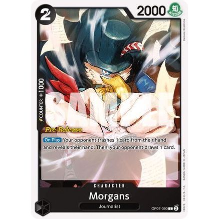 Morgans (OP07-090) - 500 Years in the Future Pre-Release Cards