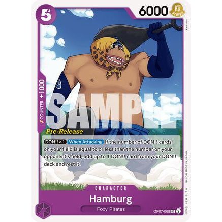 Hamburg (OP07-068) - 500 Years in the Future Pre-Release Cards