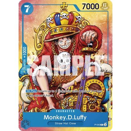 Monkey.D.Luffy (Convention Promo 2024) (P-043) - One Piece Promotion Cards