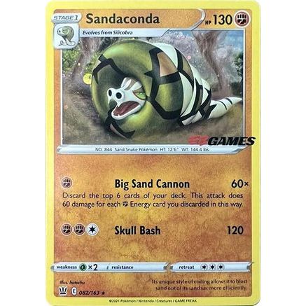 Sandaconda - 082/163 (EB Games Exclusive) 82 - Miscellaneous Cards & Products Holofoil