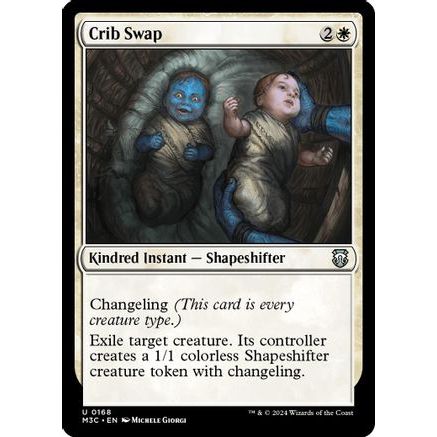 Crib Swap (Ripple Foil) (M3C-168) - Modern Horizons 3 Commander Foil