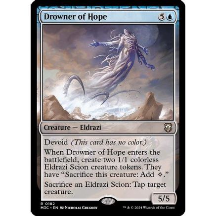 Drowner of Hope (Ripple Foil) (M3C-182) - Modern Horizons 3 Commander Foil