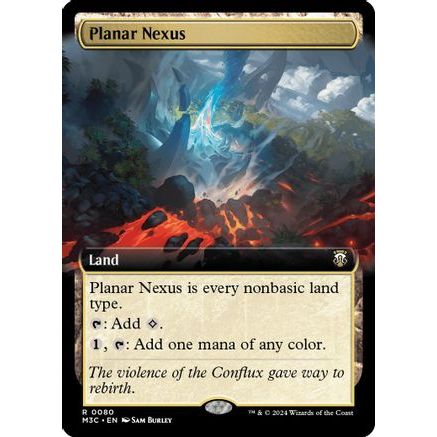 Planar Nexus (Extended Art) (Ripple Foil) (M3C-080) - Modern Horizons 3 Commander Foil