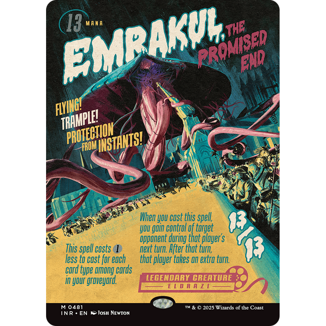 Emrakul, the Promised End (INR-481) - Innistrad Remastered: (Showcase) (Borderless)