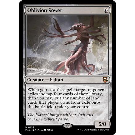 Oblivion Sower (Ripple Foil) (M3C-158) - Modern Horizons 3 Commander Foil