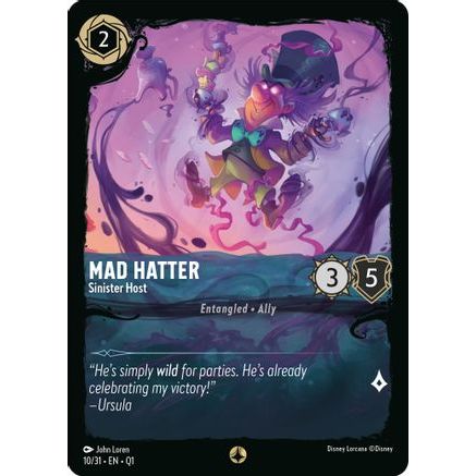 Mad Hatter - Sinister Host (10/31) - Illumineers Quest Deep Trouble
