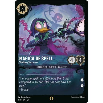 Magica De Spell - Shadowy Sorceress (11/31) - Illumineers Quest Deep Trouble