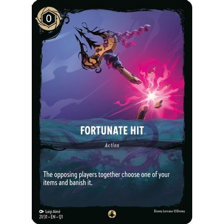 Fortunate Hit (21/31) - Illumineers Quest Deep Trouble