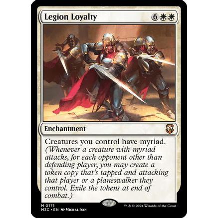 Legion Loyalty (Ripple Foil) (M3C-171) - Modern Horizons 3 Commander Foil