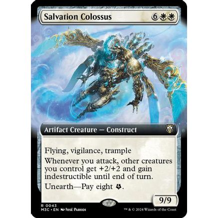 Salvation Colossus (Extended Art) (Ripple Foil) (M3C-043) - Modern Horizons 3 Commander Foil