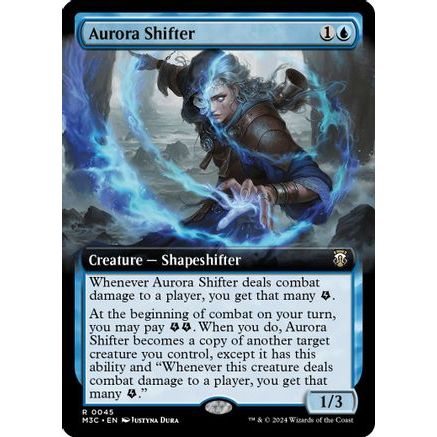 Aurora Shifter (Extended Art) (Ripple Foil) (M3C-045) - Modern Horizons 3 Commander Foil