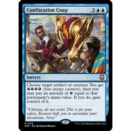 Confiscation Coup (Ripple Foil) (M3C-178) - Modern Horizons 3 Commander Foil