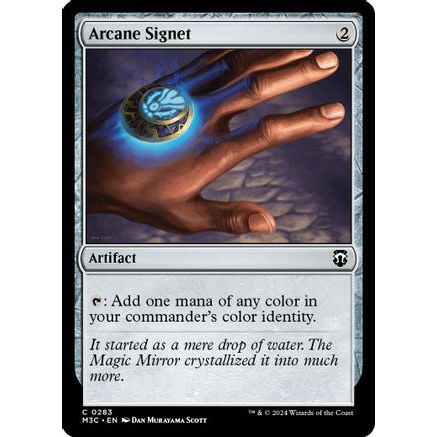 Arcane Signet (Ripple Foil) (M3C-283) - Modern Horizons 3 Commander Foil