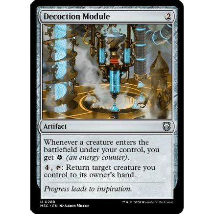 Decoction Module (Ripple Foil) (M3C-288) - Modern Horizons 3 Commander Foil
