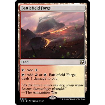 Battlefield Forge (Ripple Foil) (M3C-321) - Modern Horizons 3 Commander Foil