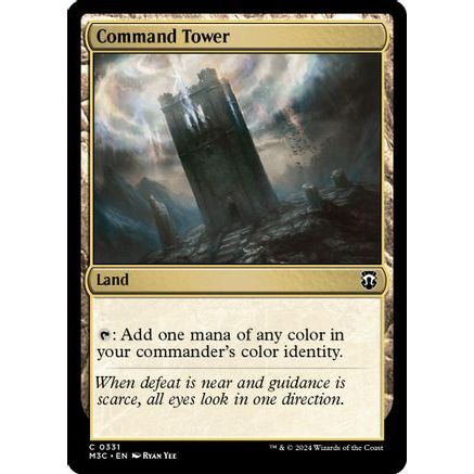 Command Tower (Ripple Foil) (M3C-331) - Modern Horizons 3 Commander Foil