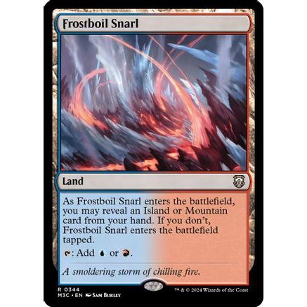 Frostboil Snarl (Ripple Foil) (M3C-344) - Modern Horizons 3 Commander Foil