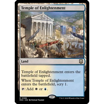 Temple of Enlightenment (Ripple Foil) (M3C-386) - Modern Horizons 3 Commander Foil