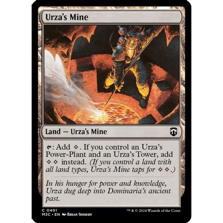 Urza's Mine (Ripple Foil) (M3C-401) - Modern Horizons 3 Commander Foil