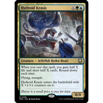 Hydroid Krasis (Ripple Foil) (M3C-266) - Modern Horizons 3 Commander Foil