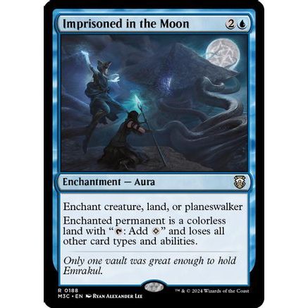 Imprisoned in the Moon (Ripple Foil) (M3C-188) - Modern Horizons 3 Commander Foil