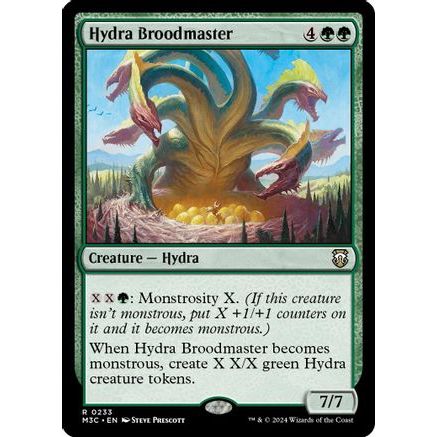 Hydra Broodmaster (Ripple Foil) (M3C-233) - Modern Horizons 3 Commander Foil