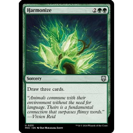 Harmonize (Ripple Foil) (M3C-231) - Modern Horizons 3 Commander Foil