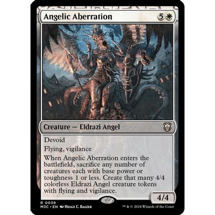 Angelic Aberration (Ripple Foil) (M3C-039) - Modern Horizons 3 Commander Foil