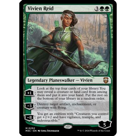 Vivien Reid (Ripple Foil) (M3C-252) - Modern Horizons 3 Commander Foil