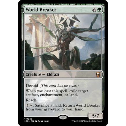 World Breaker (Ripple Foil) (M3C-253) - Modern Horizons 3 Commander Foil