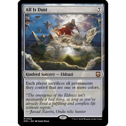 All Is Dust (Ripple Foil) (M3C-152) - Modern Horizons 3 Commander Foil