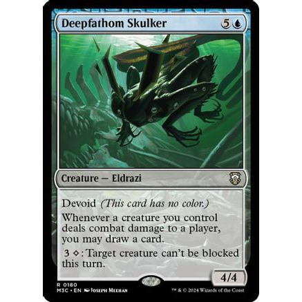 Deepfathom Skulker (Ripple Foil) (M3C-180) - Modern Horizons 3 Commander Foil