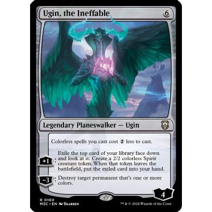 Ugin, the Ineffable (Ripple Foil) (M3C-160) - Modern Horizons 3 Commander Foil
