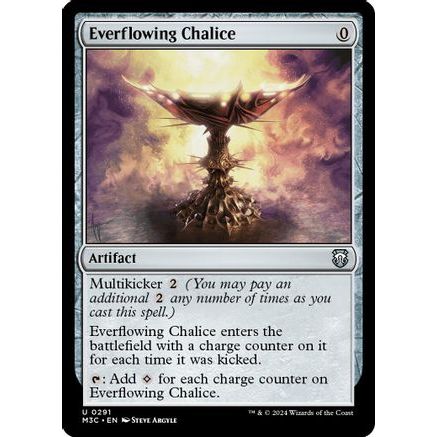 Everflowing Chalice (Ripple Foil) (M3C-291) - Modern Horizons 3 Commander Foil