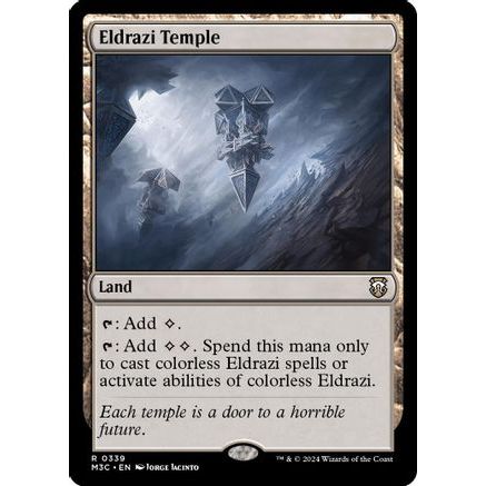 Eldrazi Temple (Ripple Foil) (M3C-339) - Modern Horizons 3 Commander Foil