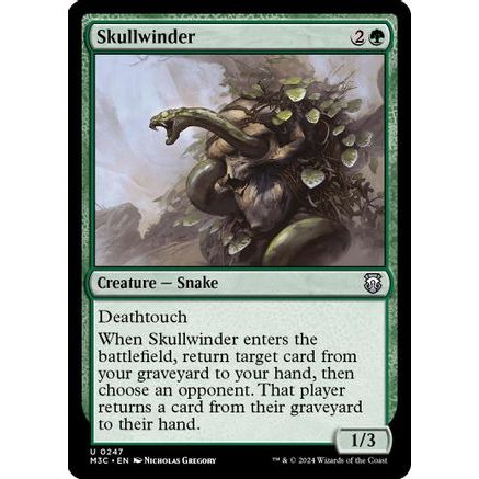 Skullwinder (Ripple Foil) (M3C-247) - Modern Horizons 3 Commander Foil