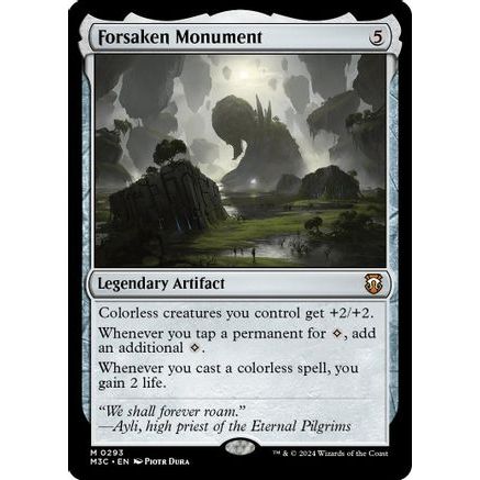 Forsaken Monument (Ripple Foil) (M3C-293) - Modern Horizons 3 Commander Foil