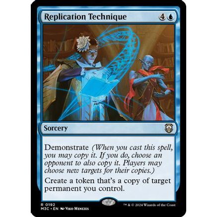 Replication Technique (Ripple Foil) (M3C-192) - Modern Horizons 3 Commander Foil